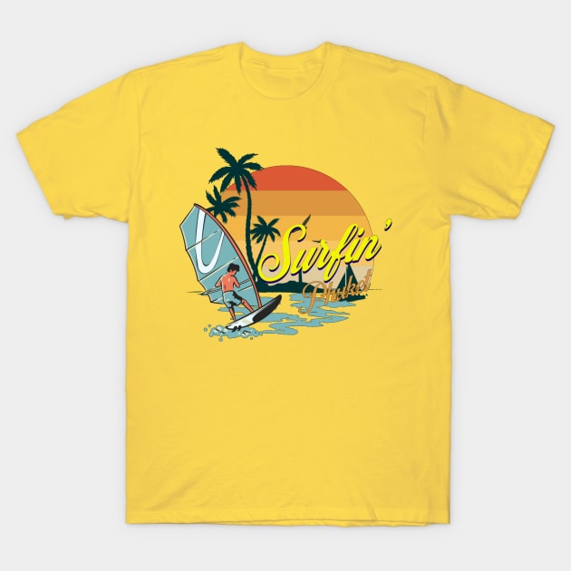 surfing phuket T-Shirt by fajarbaru